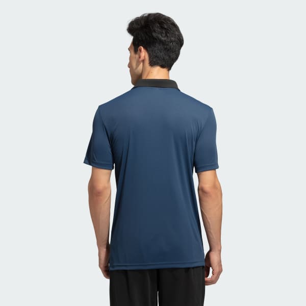Blue SMU POLO TEE