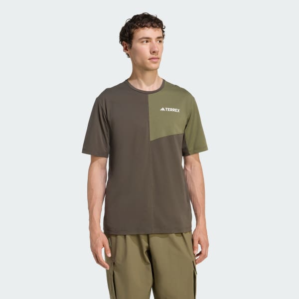 groen Terrex Multi Climacool T-shirt