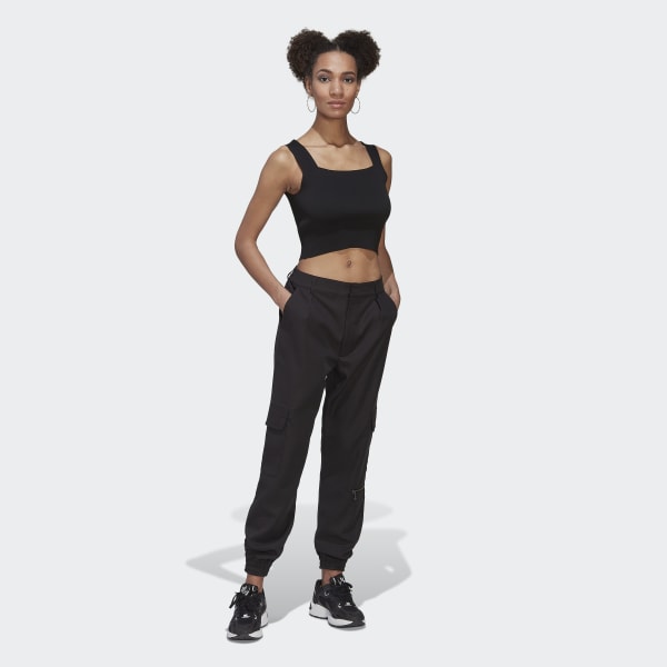 Black Adicolor Contempo Tailored Cargo Pants (Gender Neutral) DL932