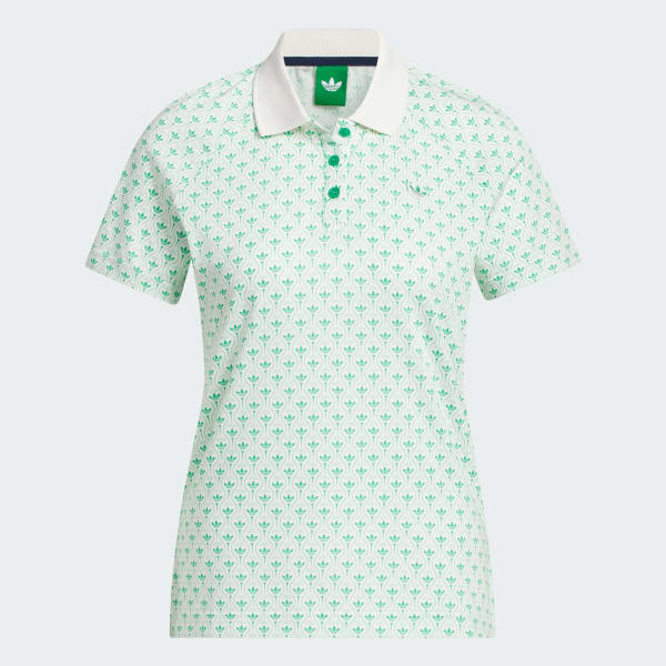 Yesil Originals All Over Trefoil Polo Tişört