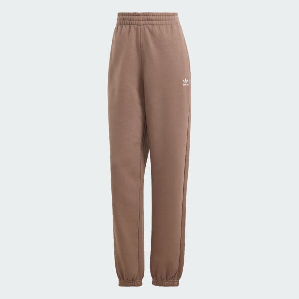 Marron Joggers Essentials Algodón Perchado
