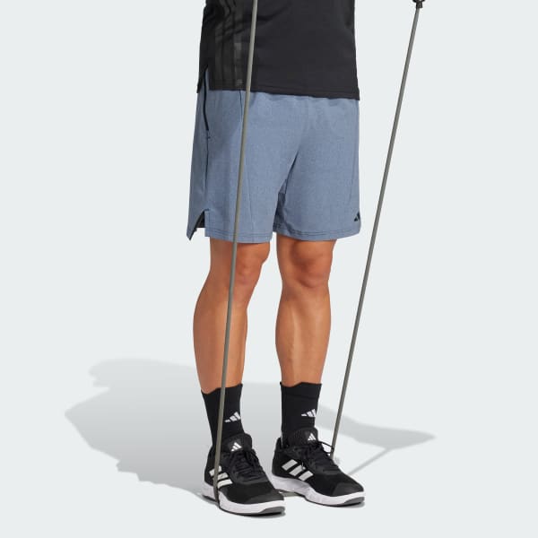 Blue Designed for Training Mélange Shorts