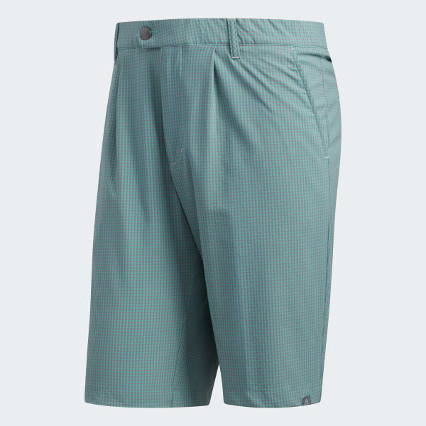 adidas gingham golf shorts