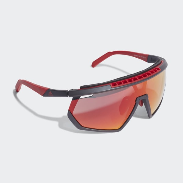 Schwarz Sport Sonnenbrille SP0029-H HLX60