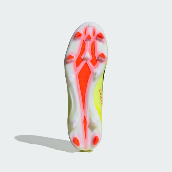 Amarillo Calzado de Fútbol X Crazyfast Pro Terreno Firme