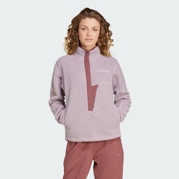 Terrex Xploric High Pile Fleece Pullover Sweatshirt