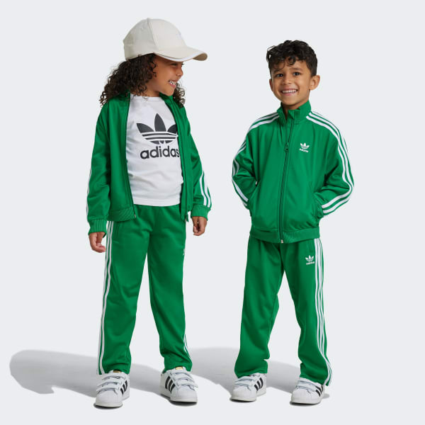 Yesil Adicolor Firebird Kids Eşofman Takımı