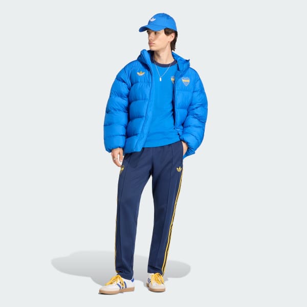 Azul Campera Acolchada Boca Juniors Originals