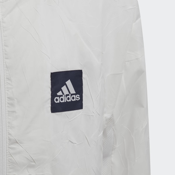White adidas W.N.D. Primeblue Jacket