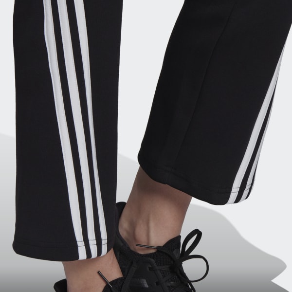 Schwarz adidas Sportswear Future Icons 3-Stripes Flare Tracksuit Bottoms EKT23