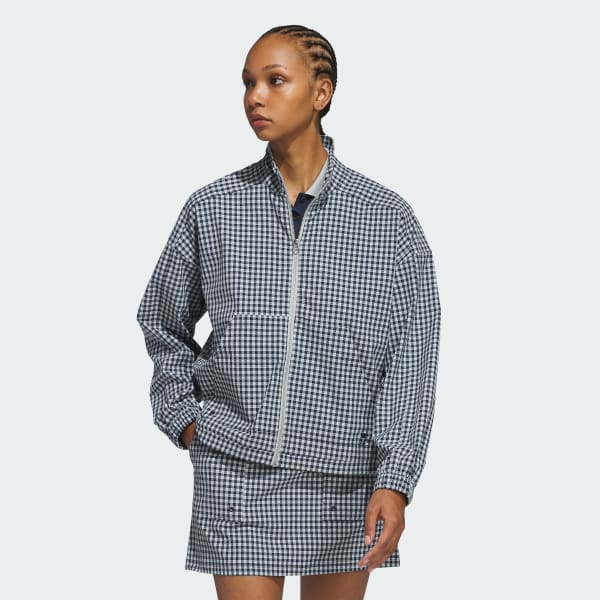 Μπλε Ultimate365 Gingham Jacket