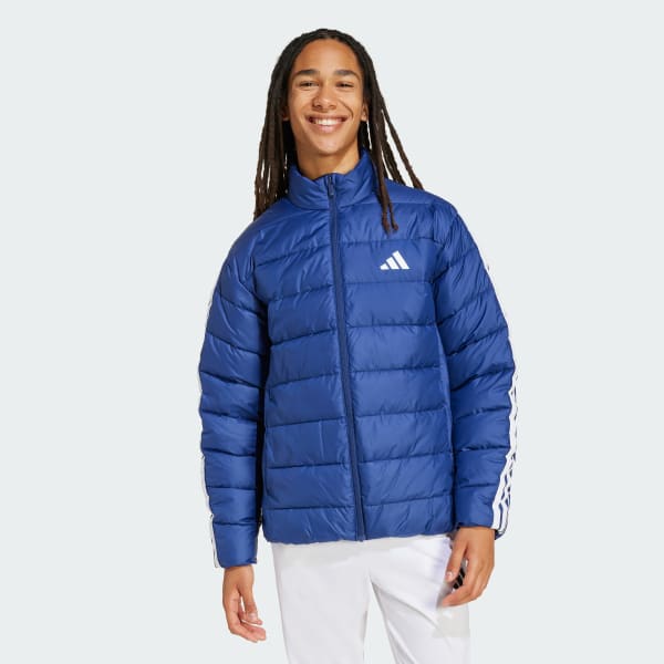 Blue Essentials CLIMAWARM 3-Stripes Synthetic Down Jackets