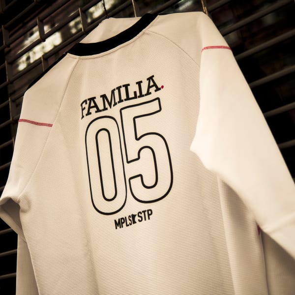 アディダス Familia × MNUFC ワッフル長袖シャツ - ホワイト