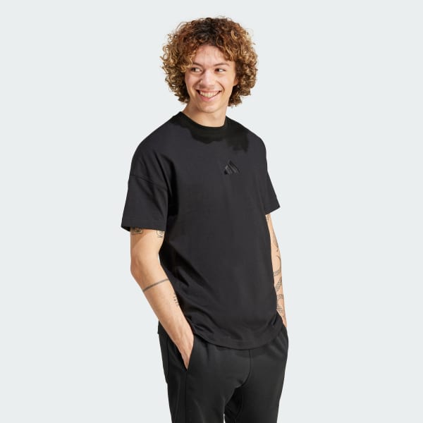 adidas ALL SZN Graphic Tee - Black | adidas Singapore
