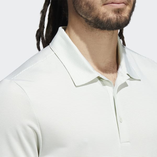 Green Ottoman Stripe Polo Shirt K6766