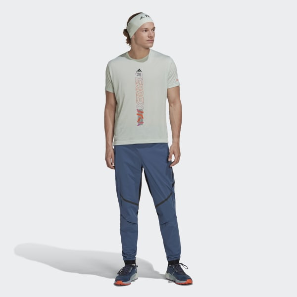 Μπλε Terrex Agravic Hybrid Trail-Running Tracksuit Bottoms AT994