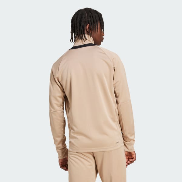 Brown Sereno AEROREADY Cut 3-Stripes Slim Track Jacket