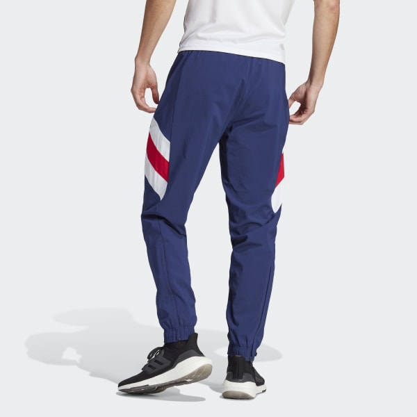Blue Ajax Amsterdam Icon Woven Tracksuit Bottoms
