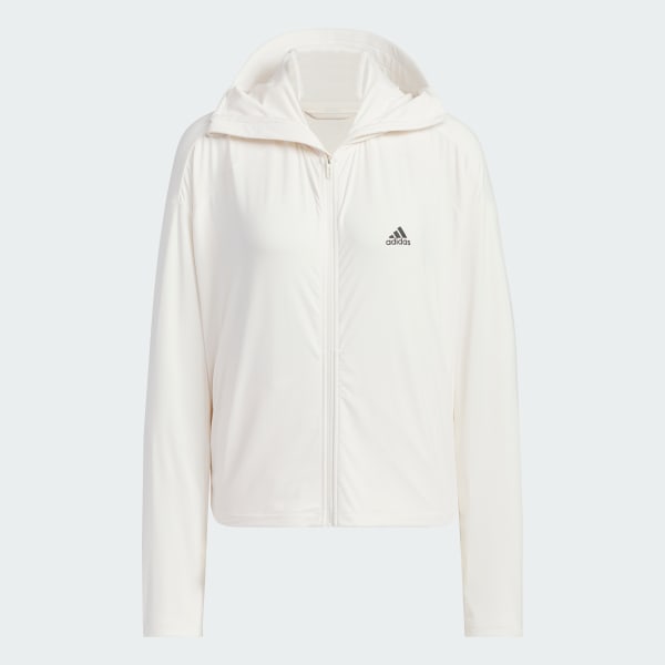 White 니트 UPF 재킷