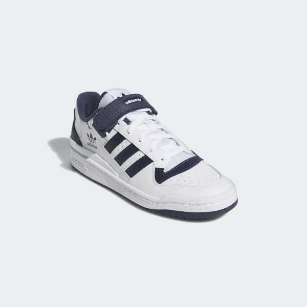 Adidas Men's Forum Low Shoes - Cloud White / Shadow Navy — Just For