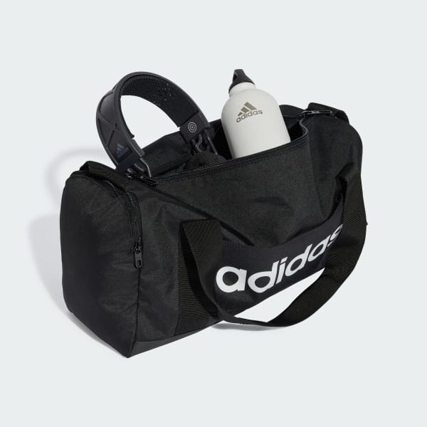 Black Linear Duffel Bag Extra Small