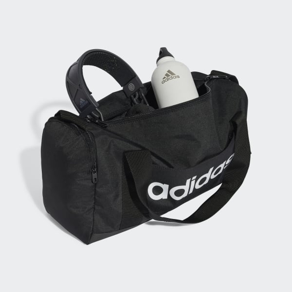 Mala Duffel Linear Extra Small - Preto adidas | adidas Brasil