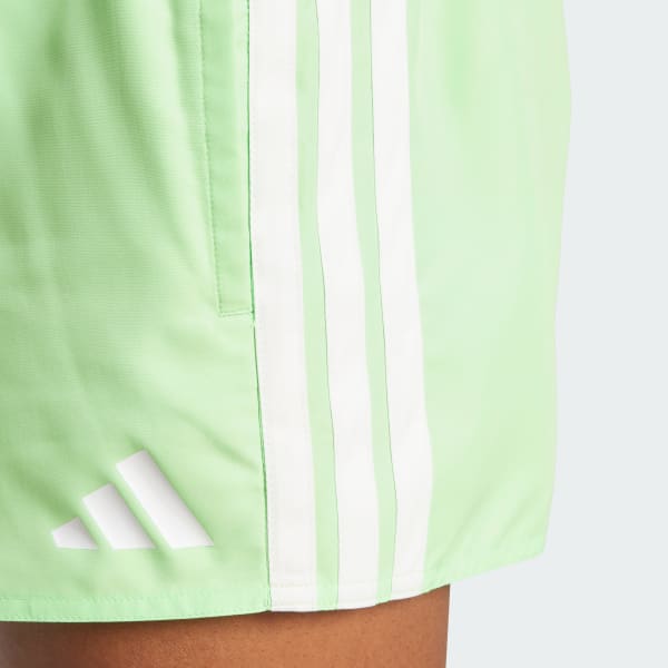 Shorts Natação Três Listras 3-Inch - Verde adidas | adidas Brasil