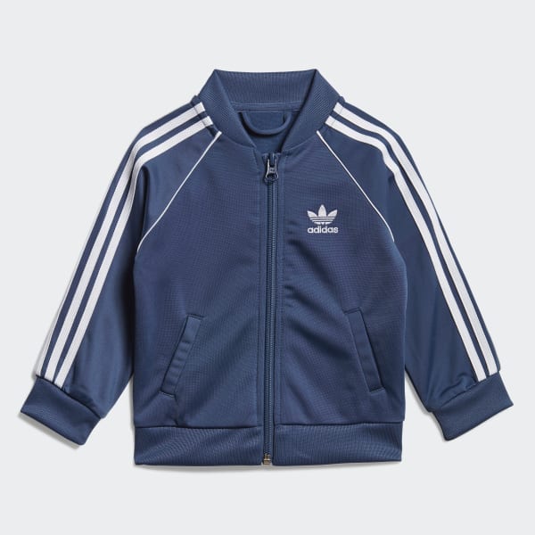 adidas original blue tracksuit