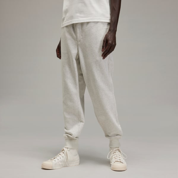 Γκρι Y-3 Cuffed French Terry Pants