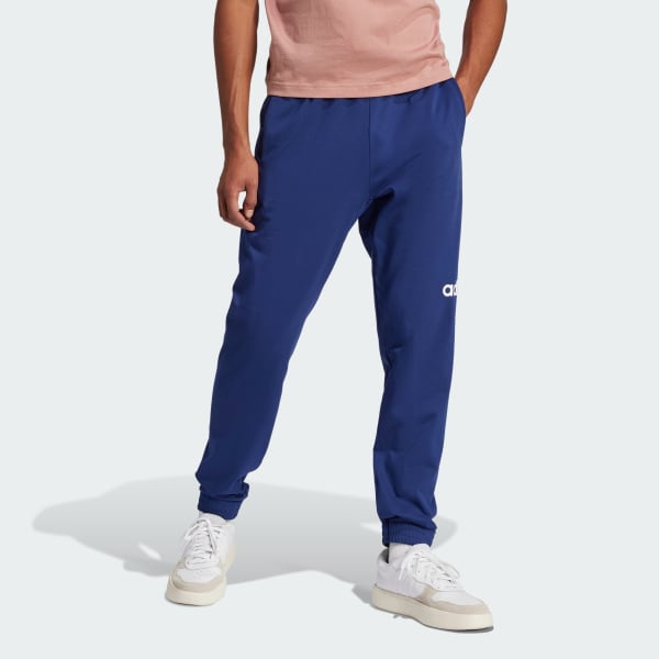 Blue Essentials Linear Single Jersey Pants