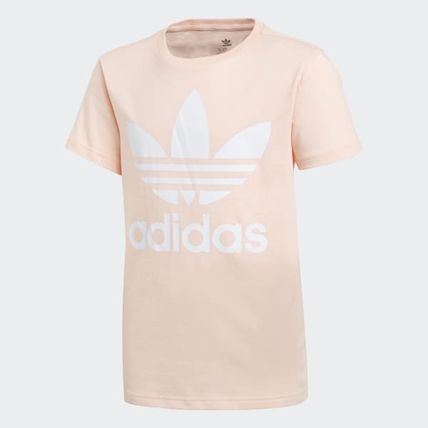 pink adidas trefoil shirt