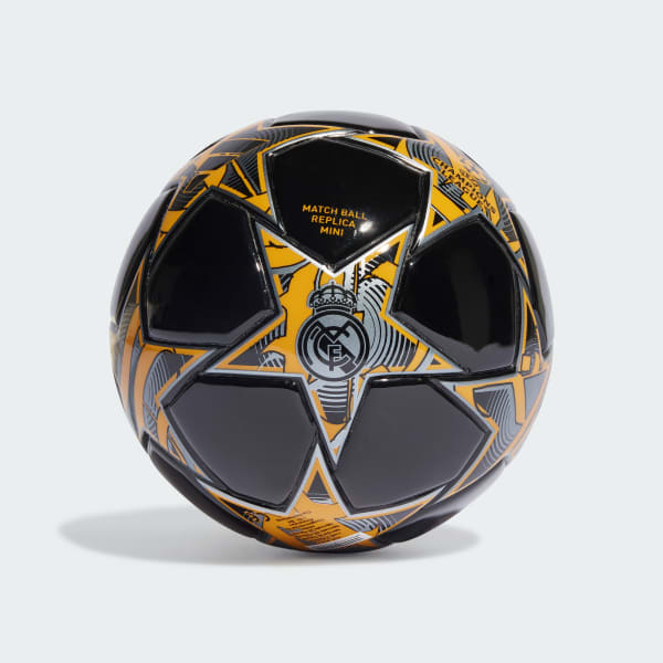 Svart UCL Real Madrid Mini 23/24 Group Stage Fotboll