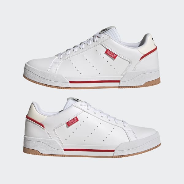 adidas Court Tourino Shoes - Bialy | adidas Poland