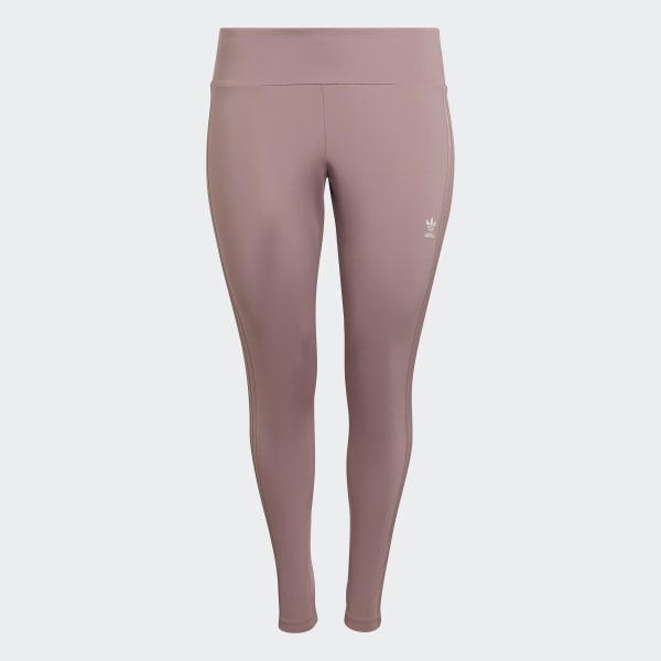Purple Adicolor Classics Leggings (Plus Size) TJ508
