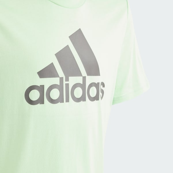 Green Essentials Big Logo Cotton T-Shirt