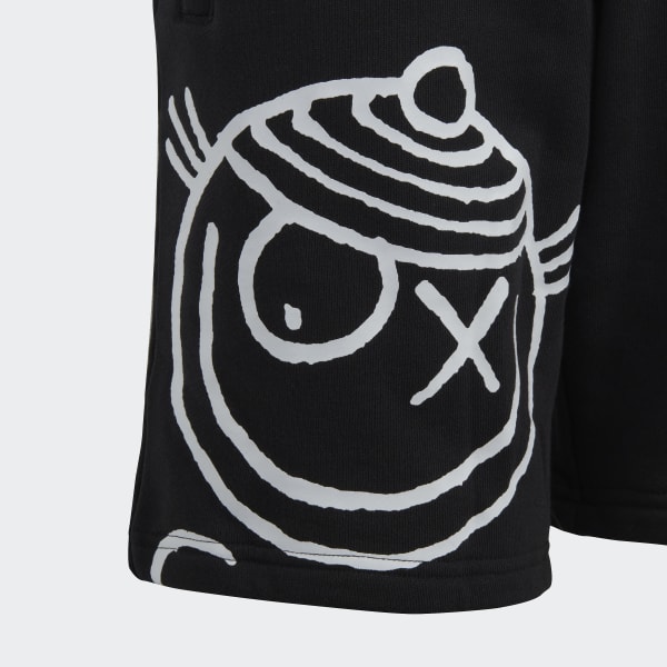 Black adidas Originals x André Saraiva Shorts