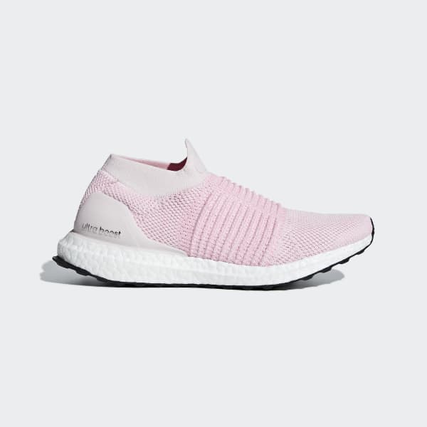 Ultraboost laceless hot sale shoes pink