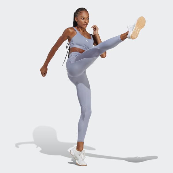 Violeta Top Deportivo adidas TLR Move Training Soporte Alto