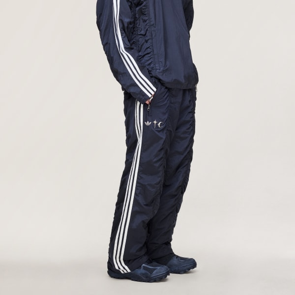 Black THUG CLUB WOVEN TRACKPANTS