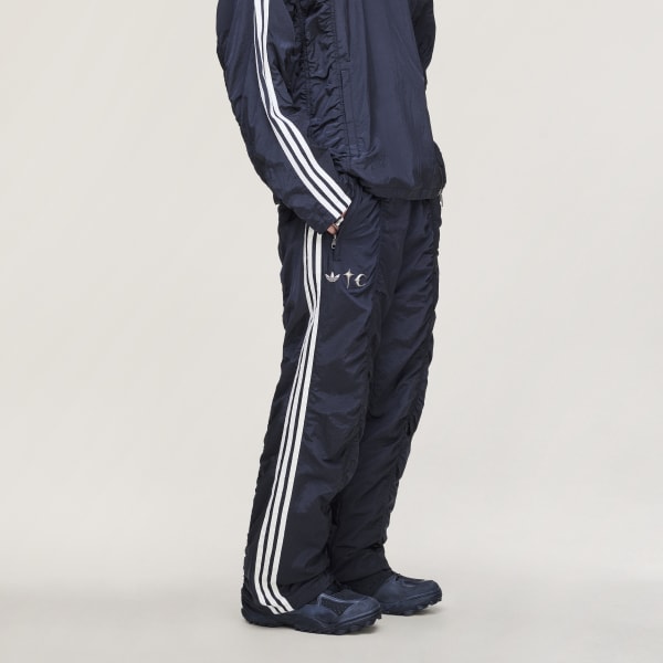 adidas　THUG CLUB ウーブン トラックパンツ adidas THUG CLUB WOVEN TRACKPANTS ブラック/シルバーメタリック