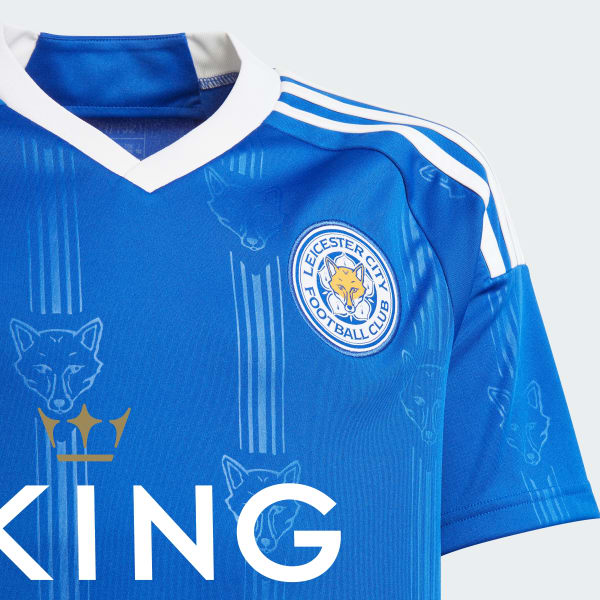 Leicester City No24 Dyer Home Kid Jersey
