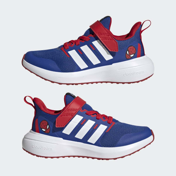 Tenis adidas x Marvel FortaRun Hombre Ara a 2.0 Cloudfoam Sport con Cordones El sticos y Tira Superior de Cierre por Contacto