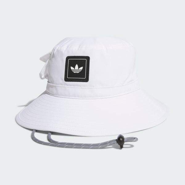 adidas Utility 3.0 Boonie Hat - White | Free Shipping with adiClub