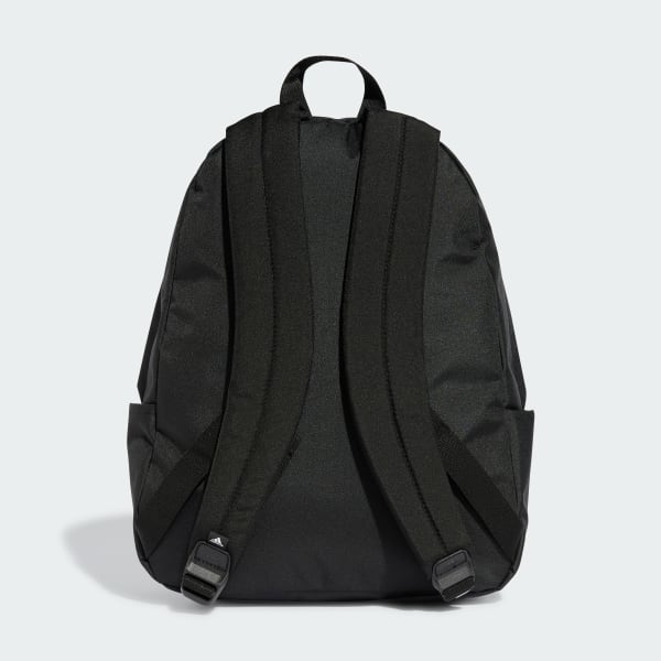Black Linear Essentials Backpack