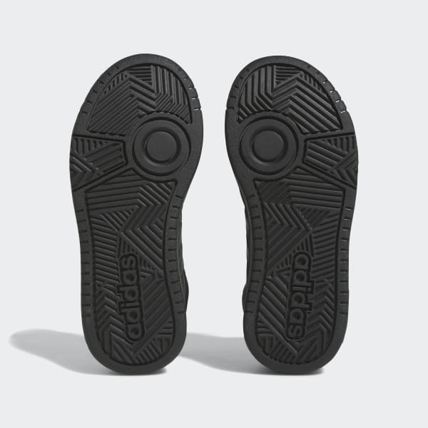 Nero Scarpe Hoops Mid