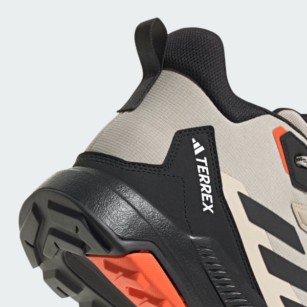 Adidas Terrex Anylander Mid Rain.Rdy Hiking Shoes Men Wonder Beige Core Black Semi Impact Orange 12.5