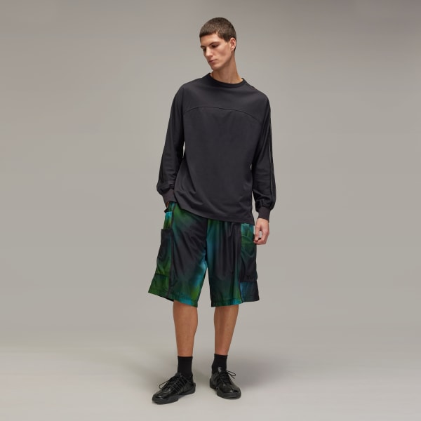 Multicolor Y-3 Allover Print Mesh Shorts