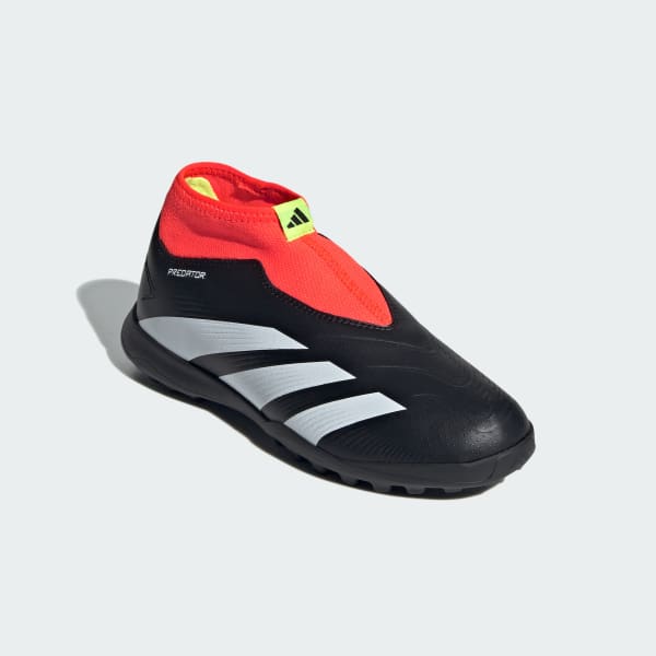 Negro Calzado de Fútbol Predator 24 League Sin Cordones Pasto Sintético