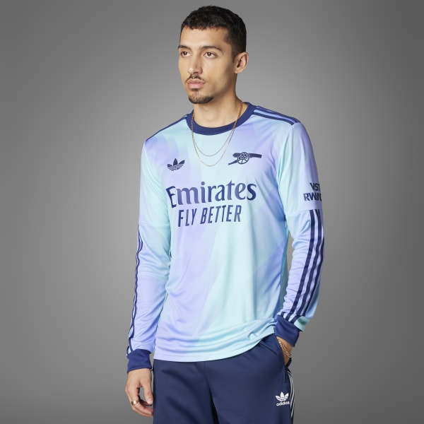 Tシャツ・カットソー adidas Arsenal 2425 Third Jersey Sky Blue IZ0114 Adidas Arsenal 24/25 Third Jersey IZ0114 Soccer Football T