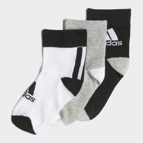 adidas trefoil ankle socks 3 pairs